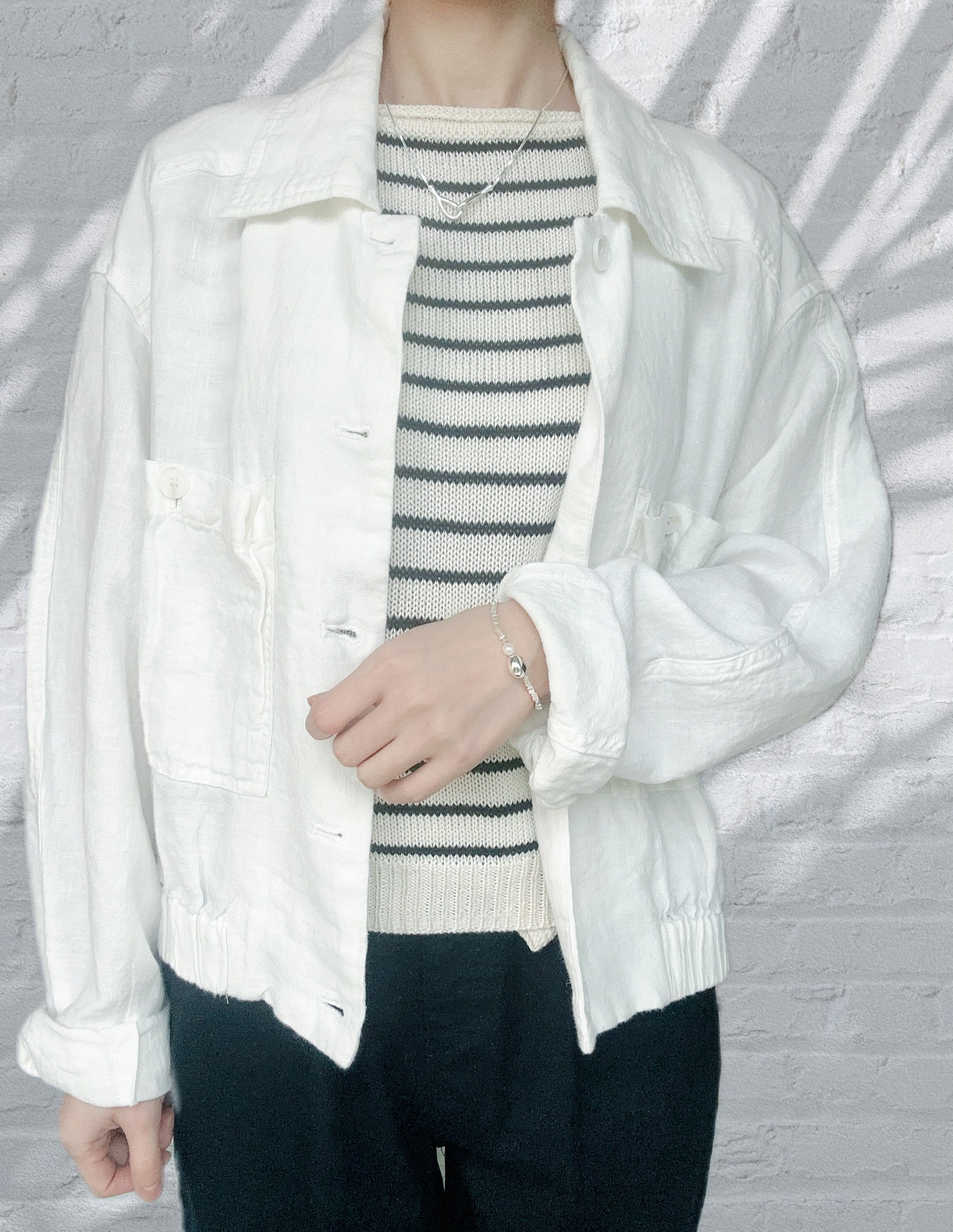 Collier Argent Massif 925 Aiguilles Connectées