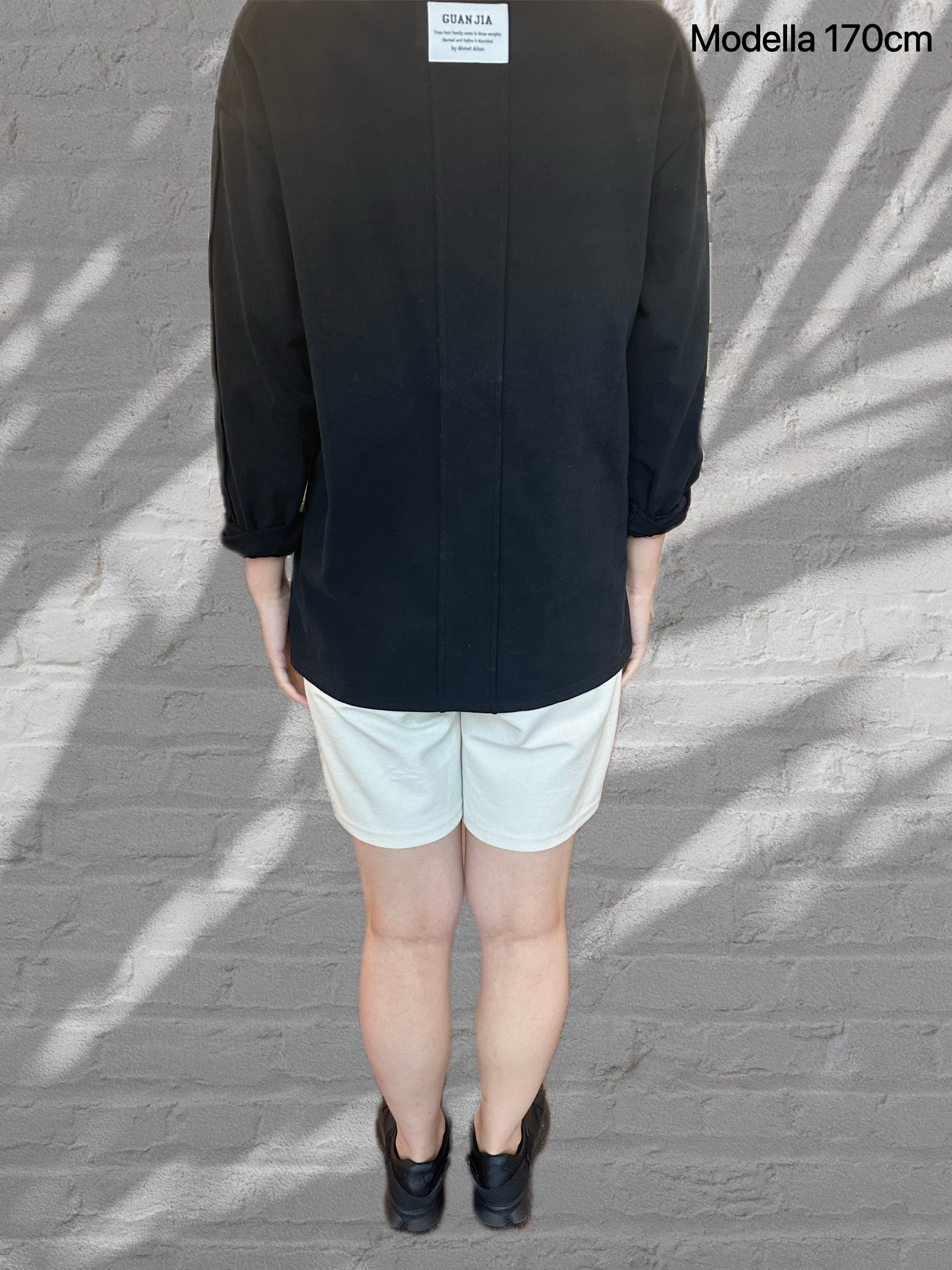 T-shirt à manches longues - Noir