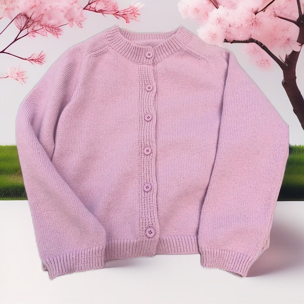 Cardigan- Baby Pink | Cardigans & Sweater for Women | Tiffix