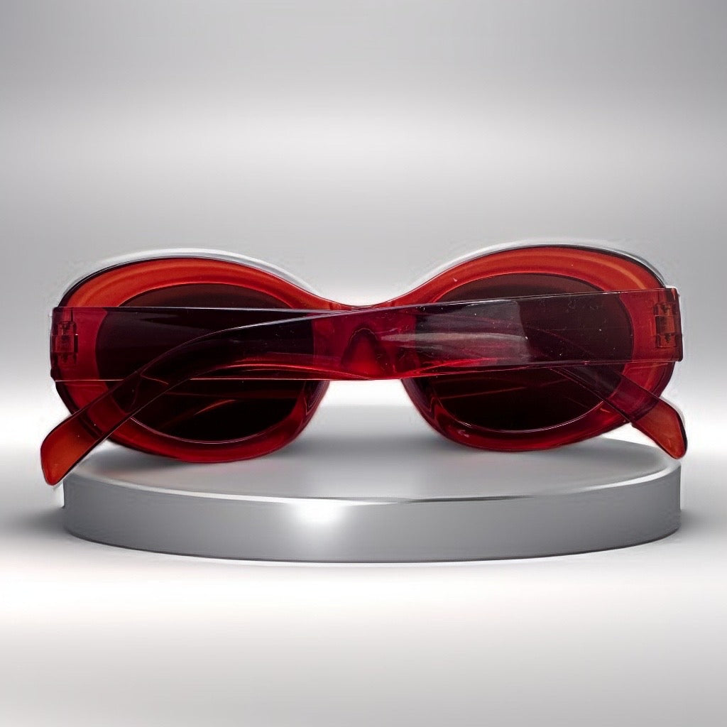 Tiffix Style 26 UV 400 Sunglassess- Pumpkin Orange Unisex