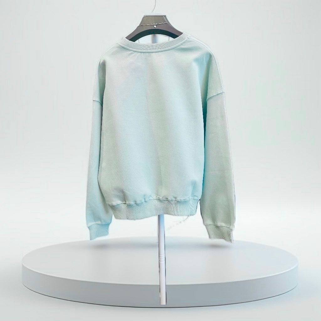 Le-Mo Sweater- Mint Green Sweatshirt