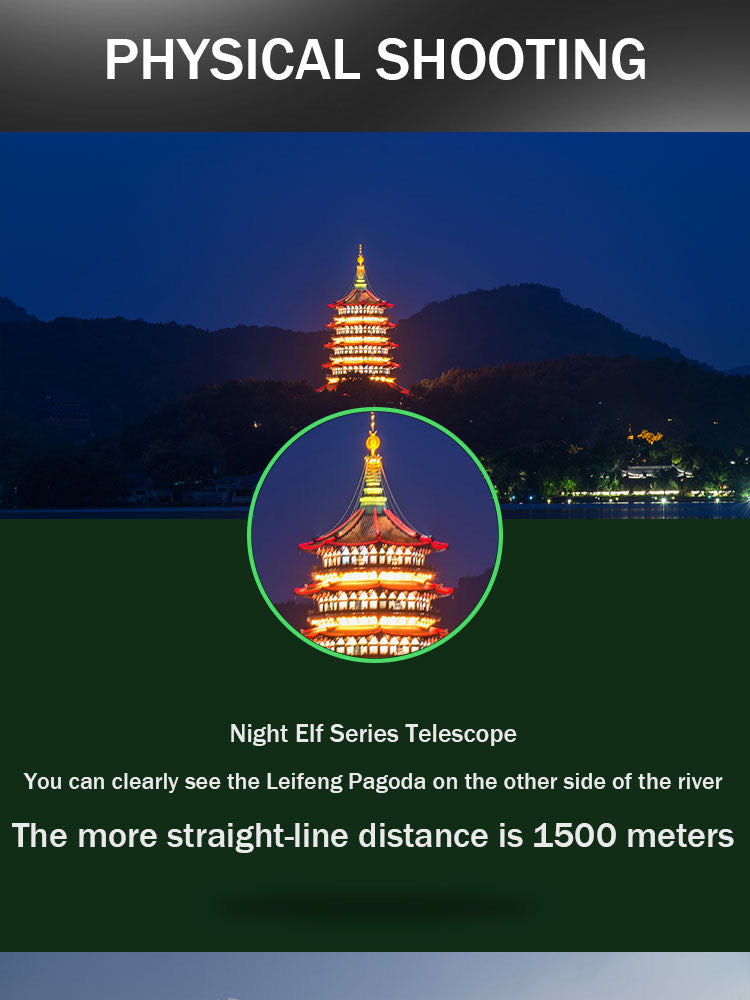 Night 2000 meters telescope lens coating BAK4 prism