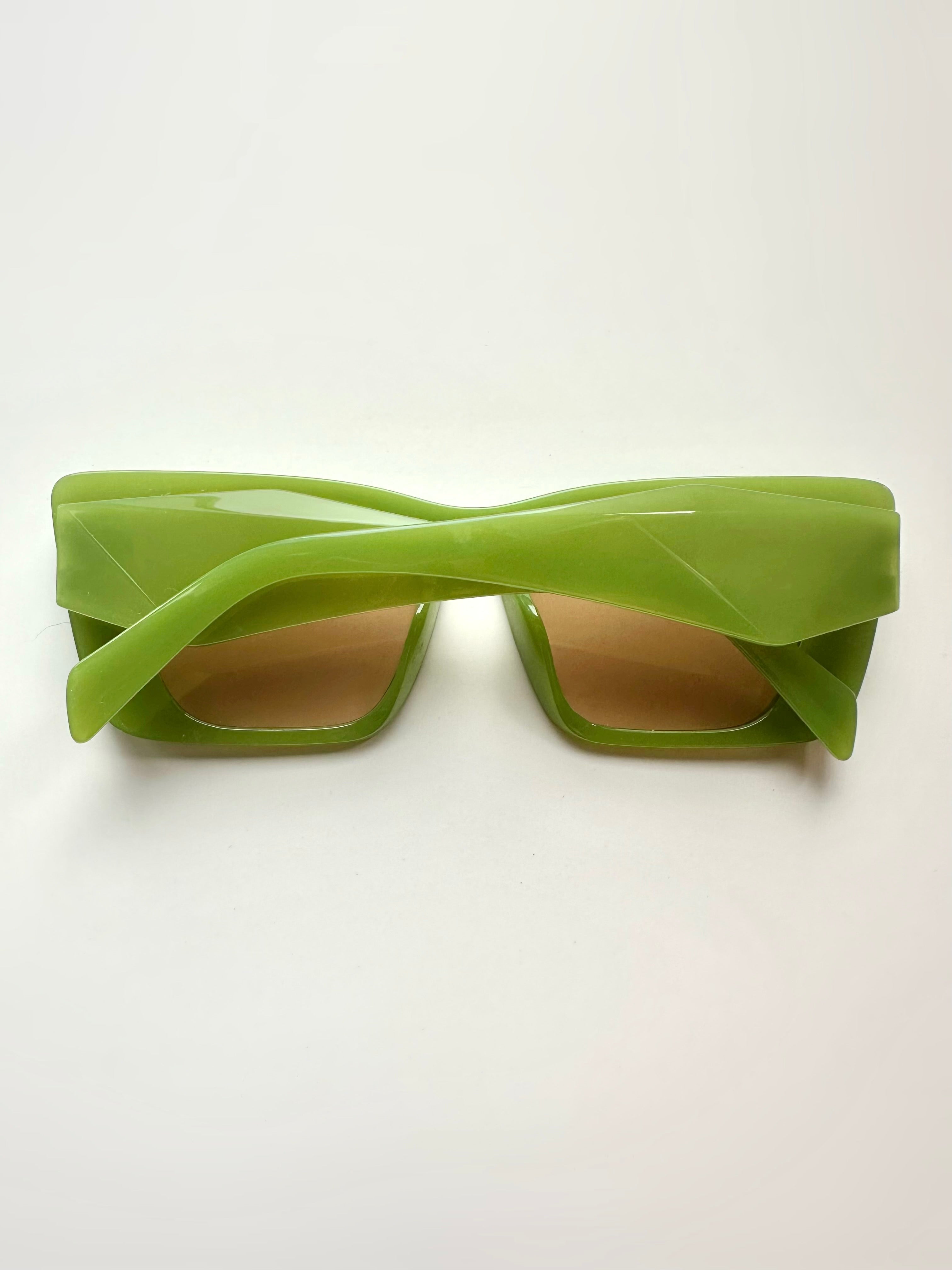 Tiffix Style 11 Sunglasses- Avocado Green Unisex