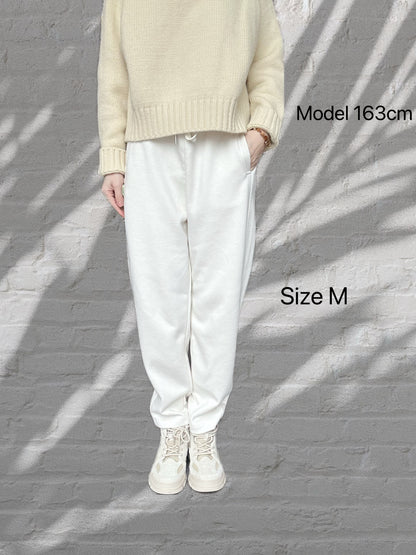 Wool Pants- White