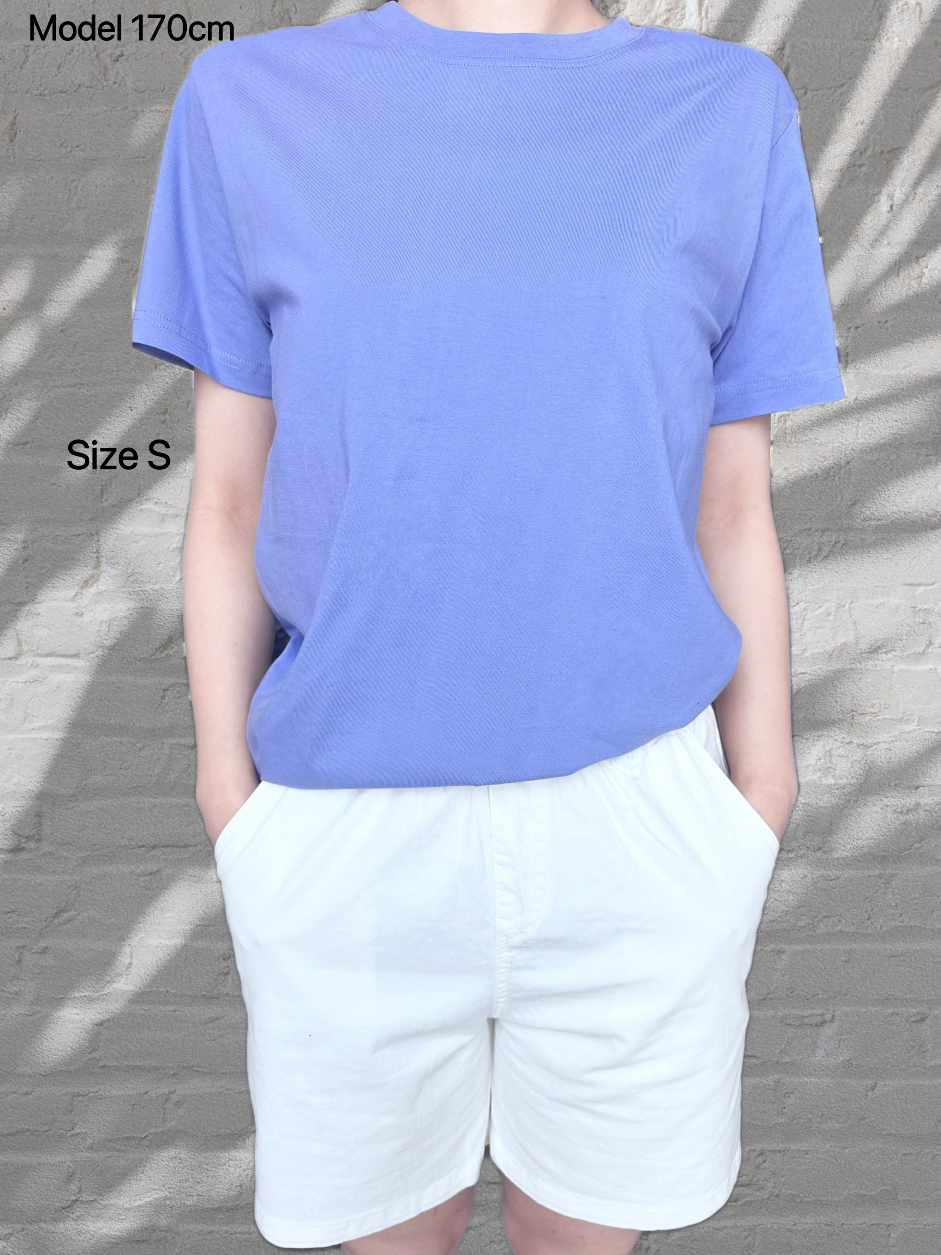 T-shirt- Azure Blue