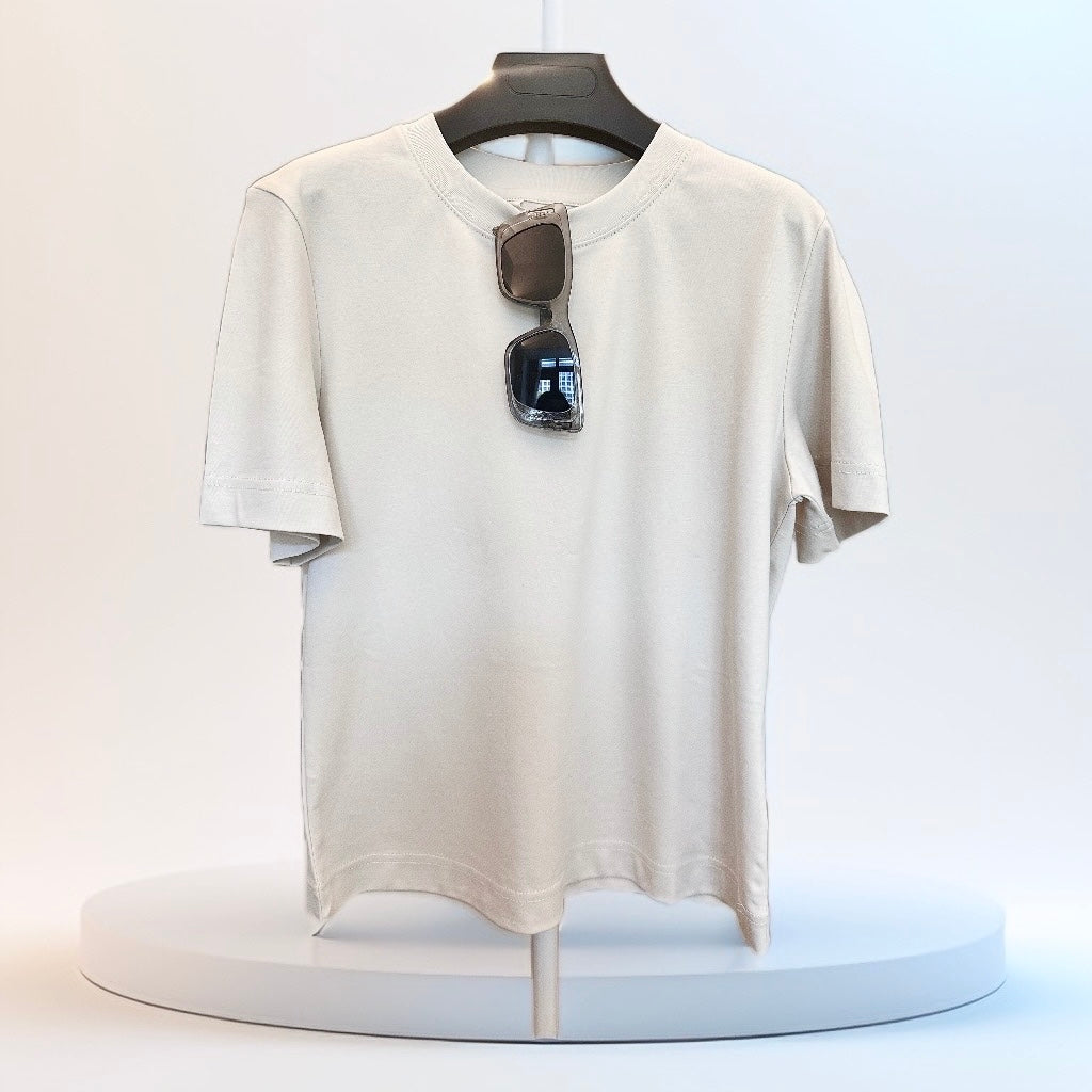 T-shirt- Light Beige