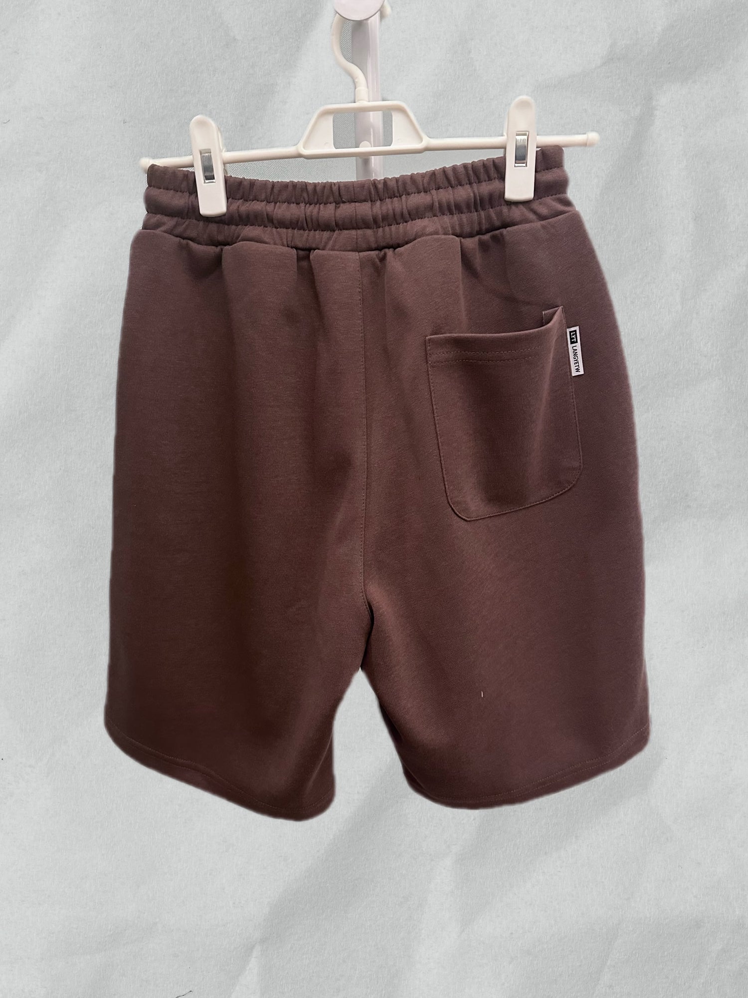 Pantaloncini di cotone - Marrone