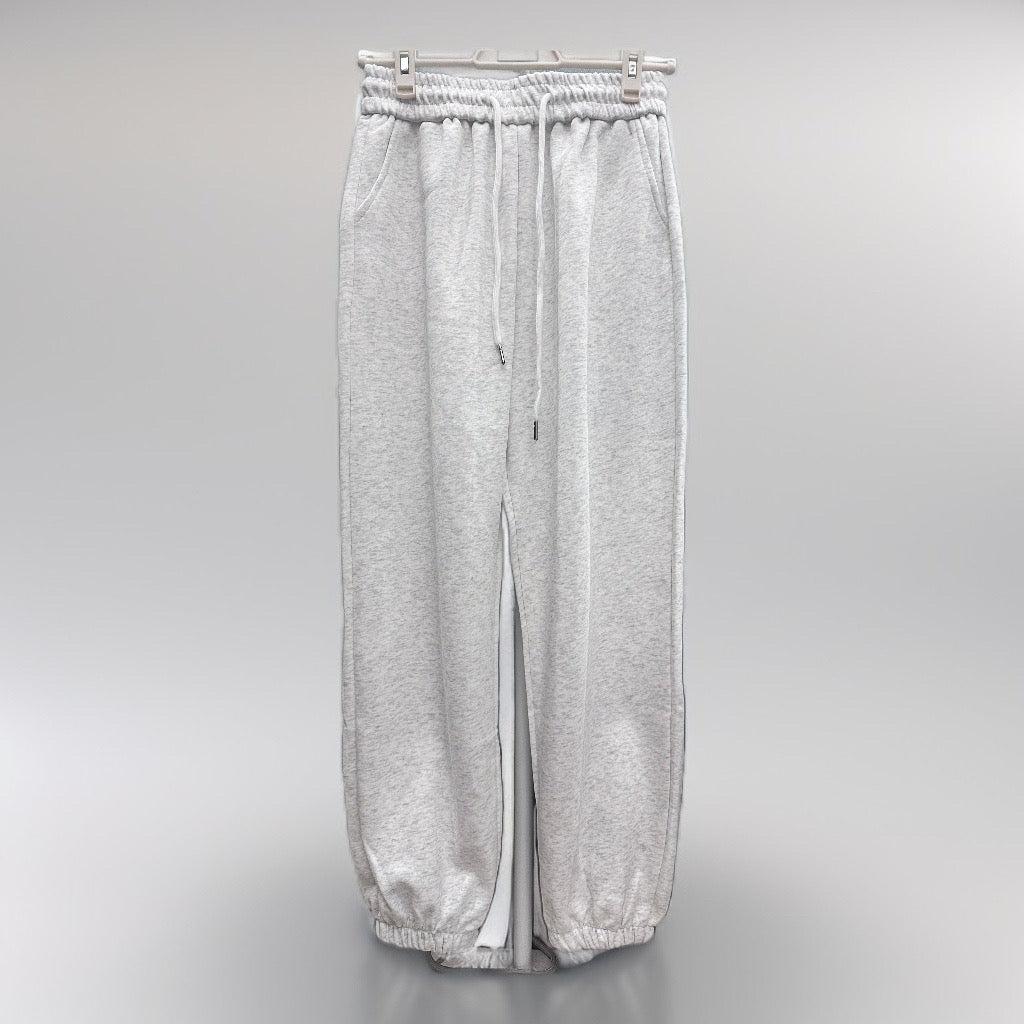 Pantaloni sportivi: bianco grigio