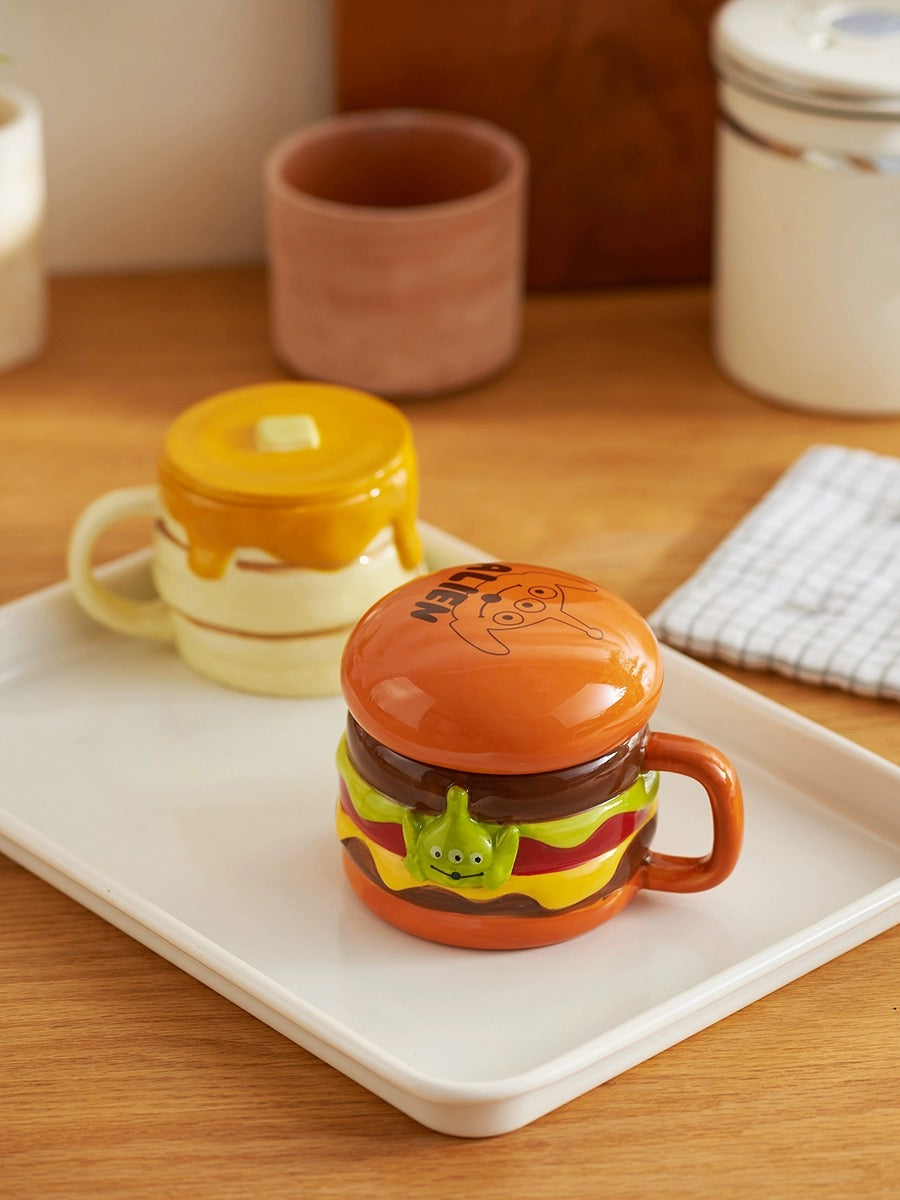 Tasse en céramique pour hamburger