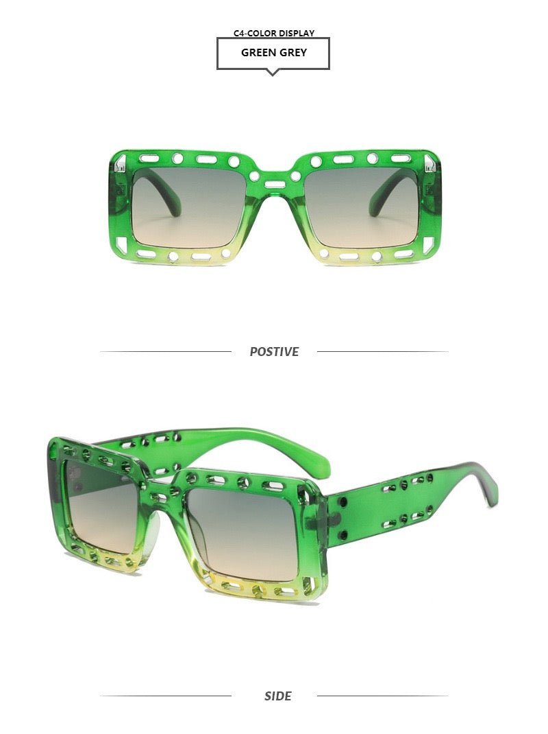 Tiffix Style 35 Sunglasses- Green Unisex