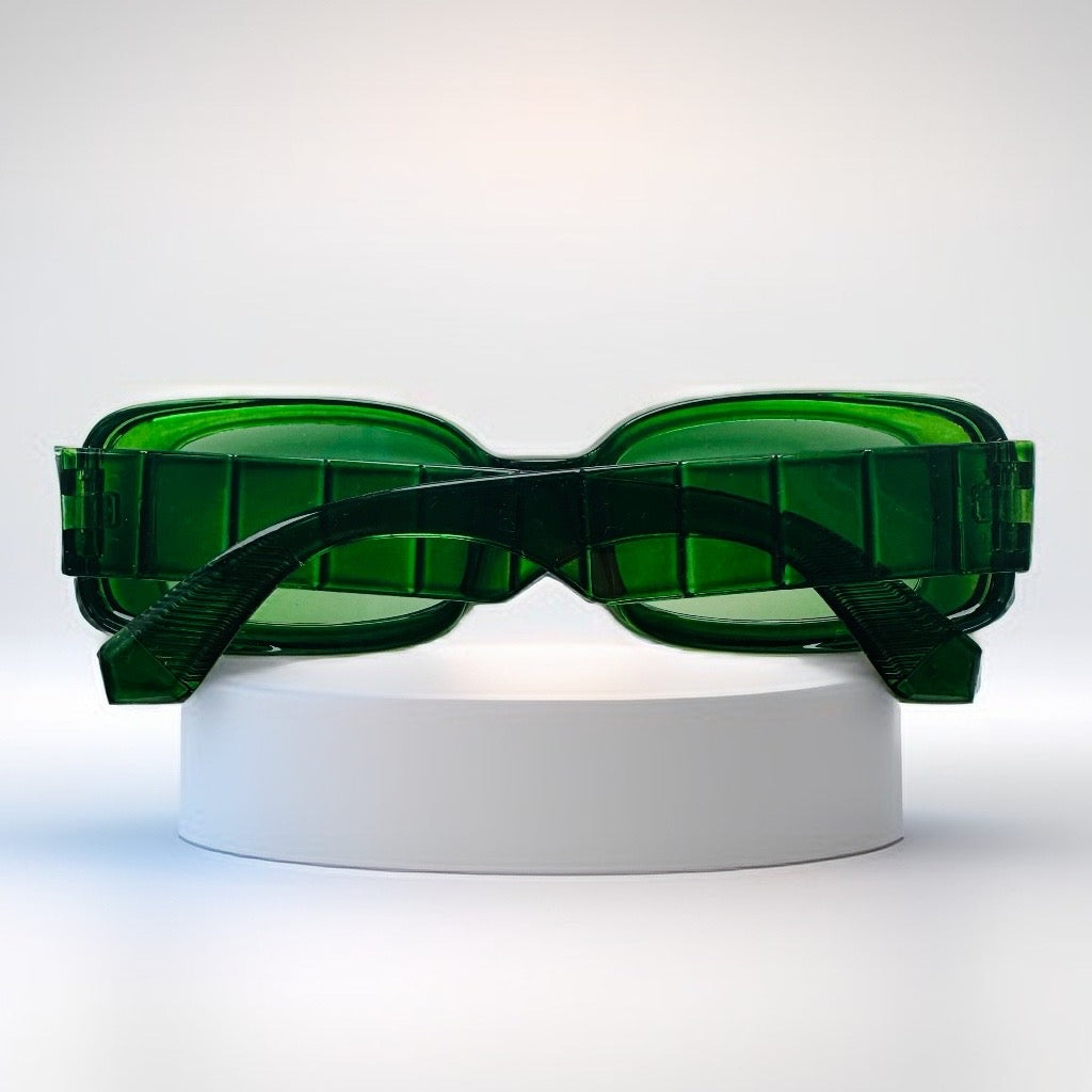 Tiffix Style 1 Sunglasses- Transparent Green Unisex