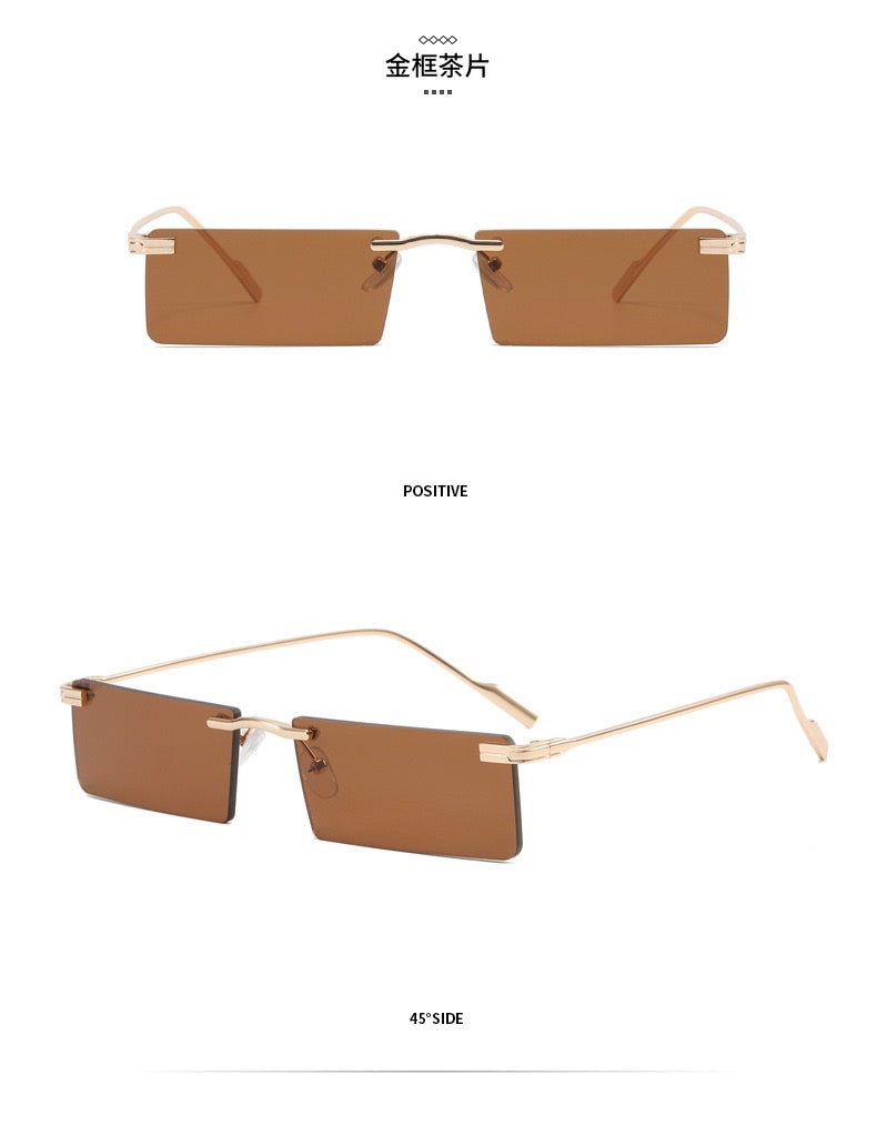 Tiffix Style 37 UV Protection Sunglasses- Brown Lenses Unisex