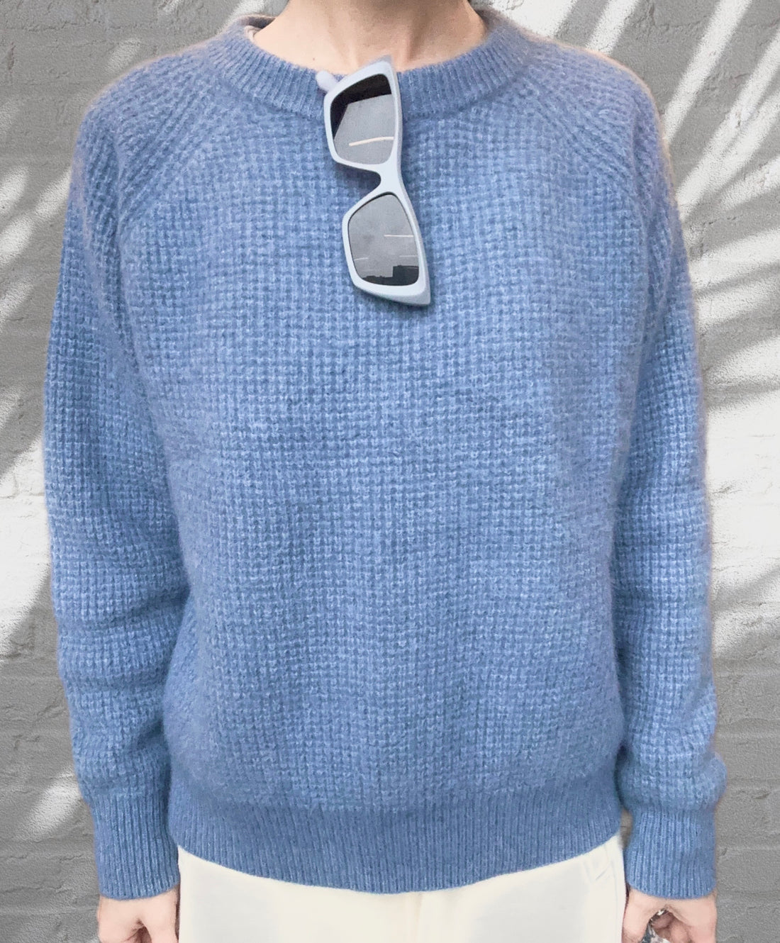 Pull en Laine - Bleu Mer