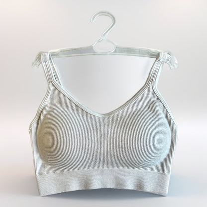 Soutien-gorge de sport - Gris clair