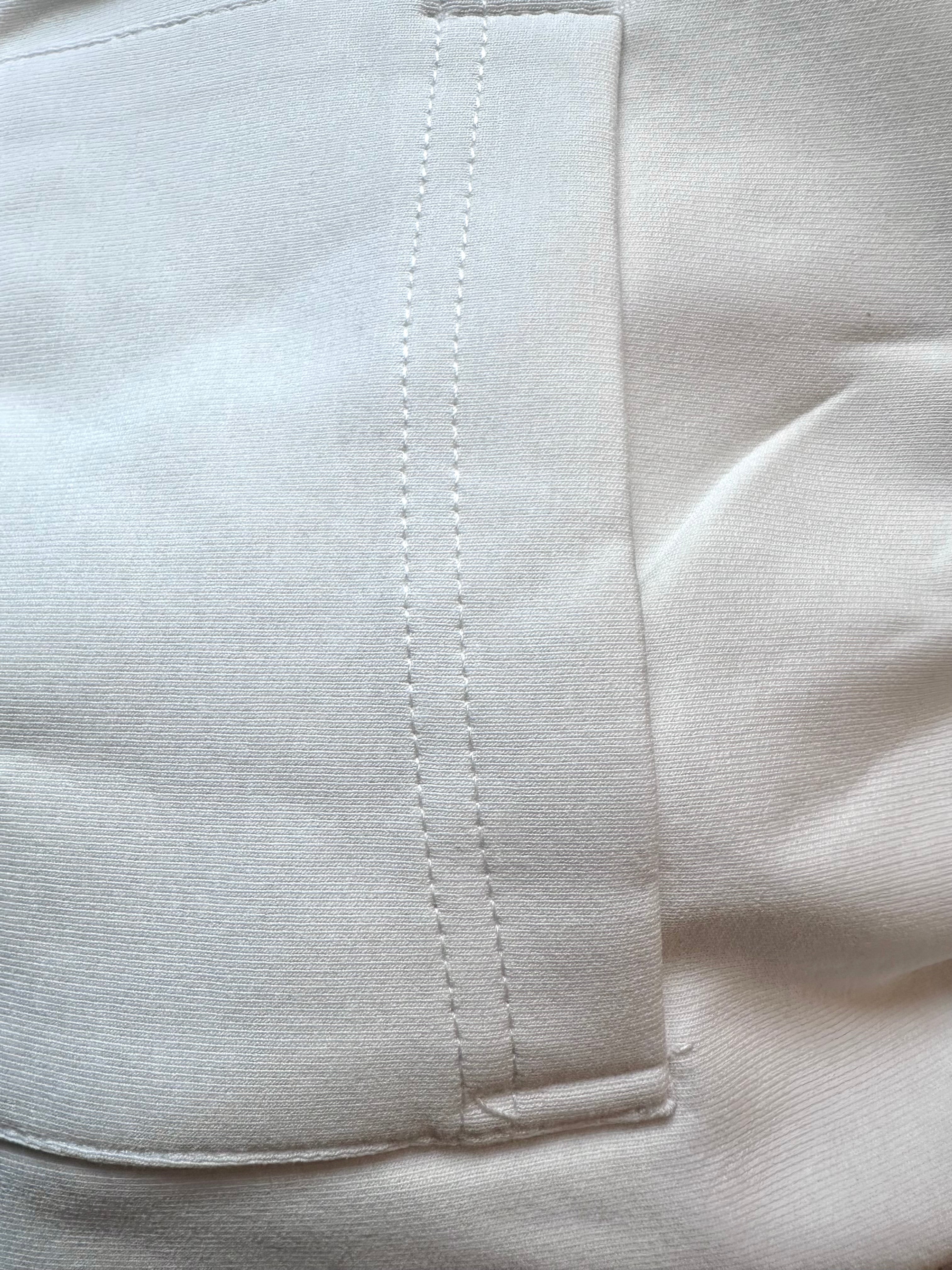 Pantaloni sportivi: grigio sporco bianco