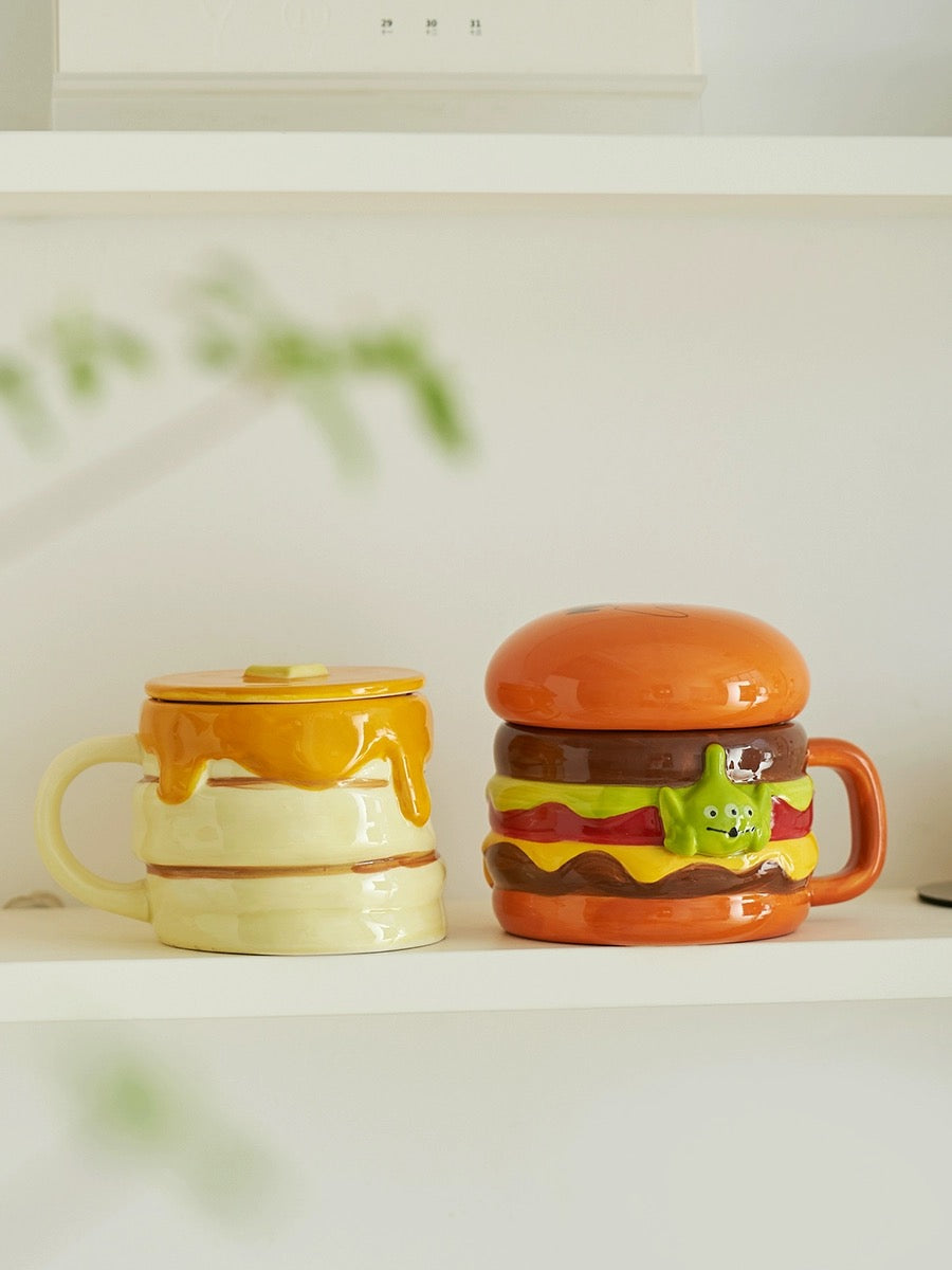 Tasse en céramique pour hamburger