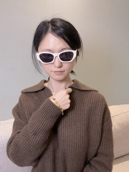 Tiffix Style 2 Sunglasses- Beige Unisex