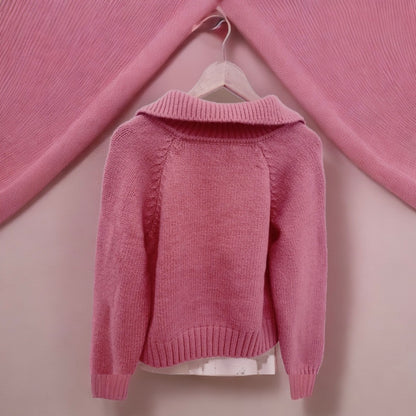 Wool Pullover- Pink