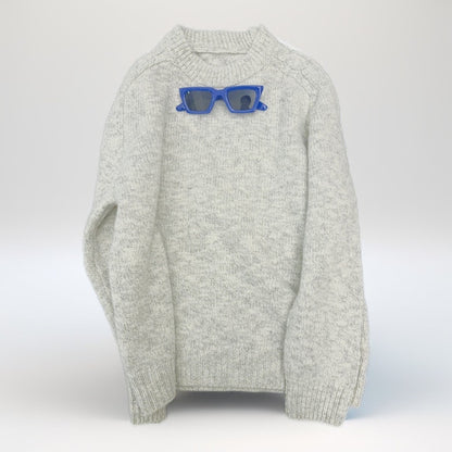 Wool Sweater- Light Gray