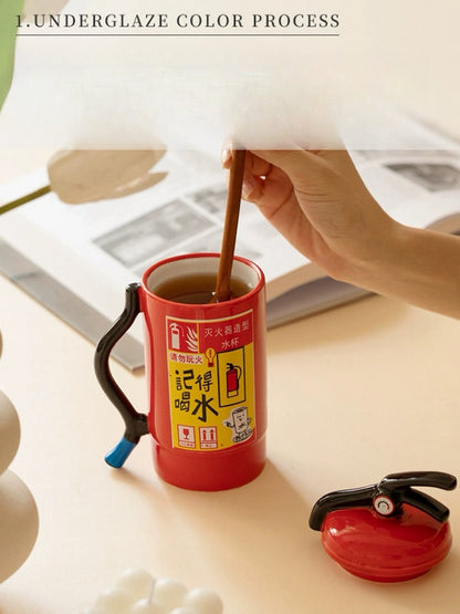 Extinguisher Ceramic Cup