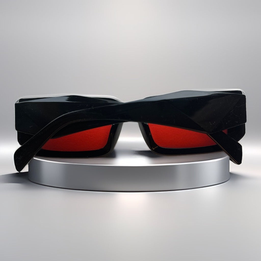 Lunettes de soleil Tiffix Style 8 - Noir (verre orange)