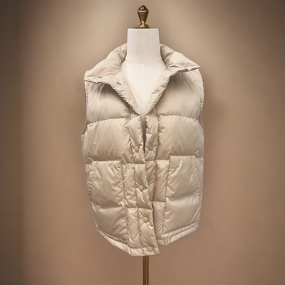 Body Warmer- Khaki: Bodywarmer for Winter