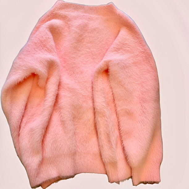 Sweater- Peach Pink