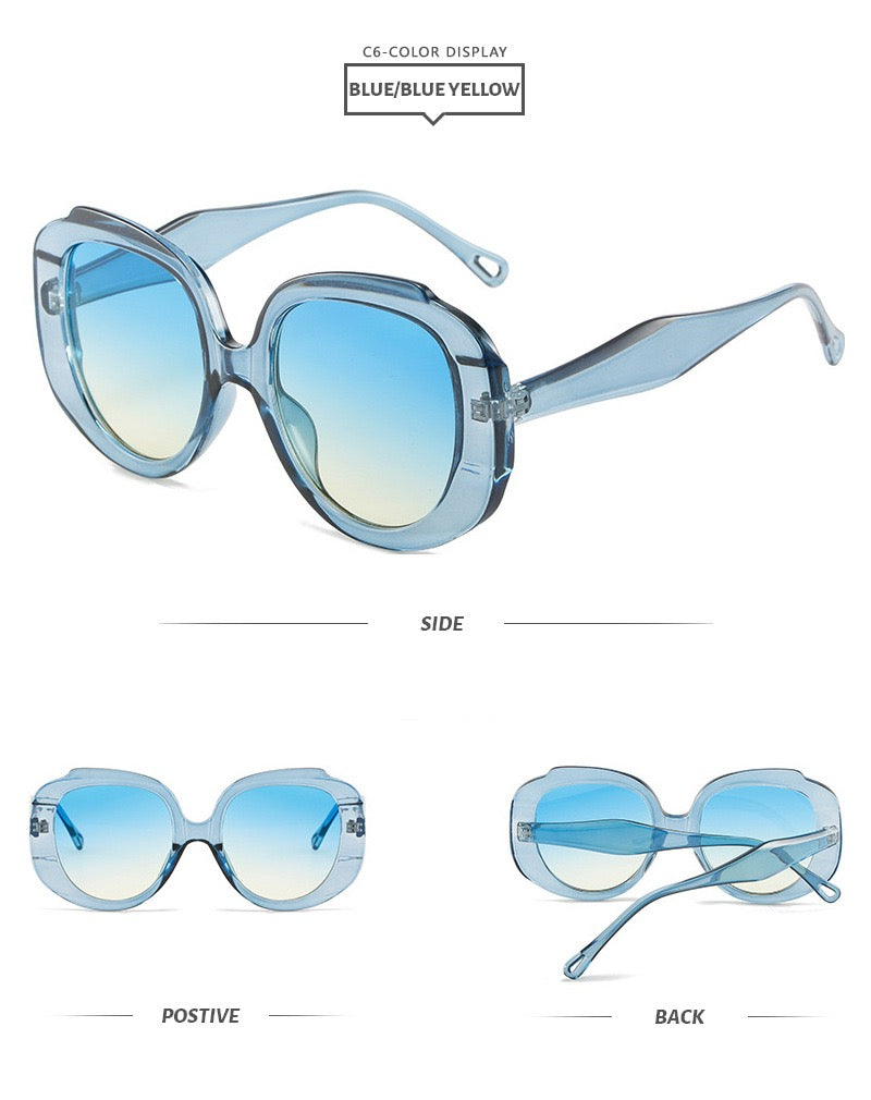 Tiffix Style 36 UV 400 Sunglasses- Sky Blue Unisex