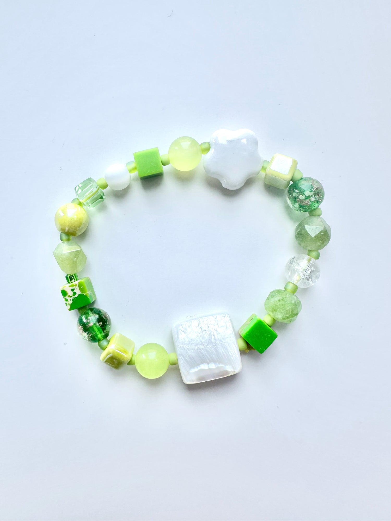 Handmade Stone Bracelet- Daiquiri