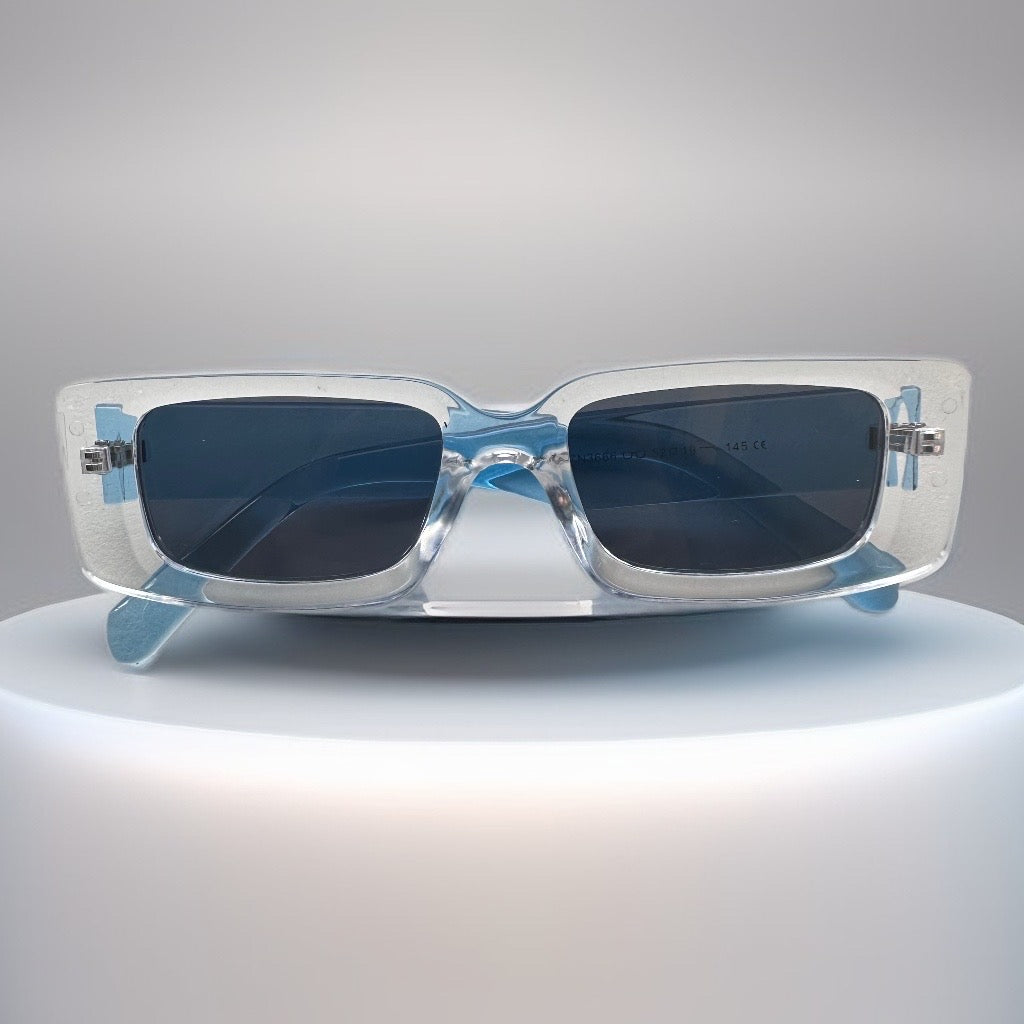 Tiffix Style 5 Sunglasses- Transparent Blue (UA/UB Protection)