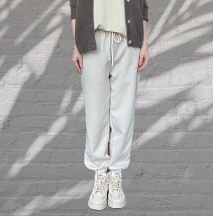 Sports Pants- Cream