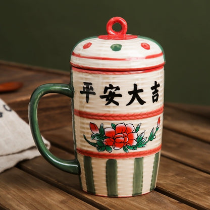 Tasse en céramique Rose de Chine