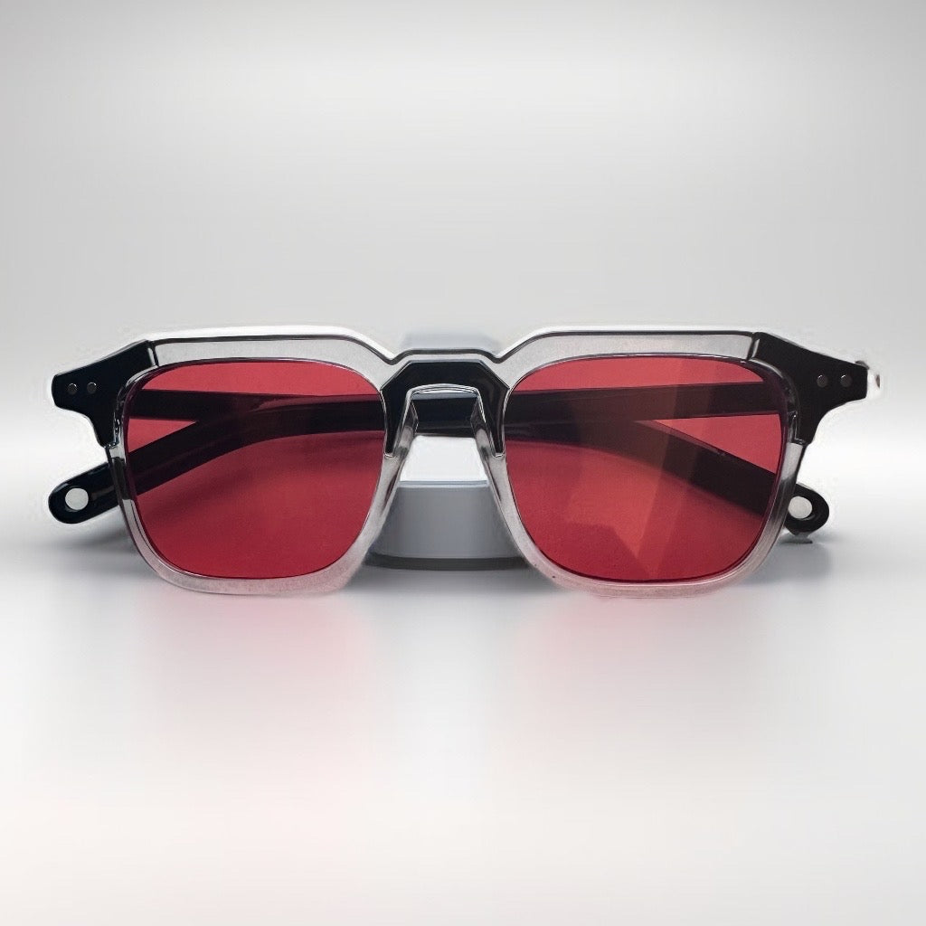 Tiffix Stule 16 Sunglasses- Grey (Red Lense)