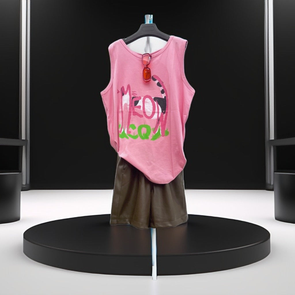 Design Vest- Pink