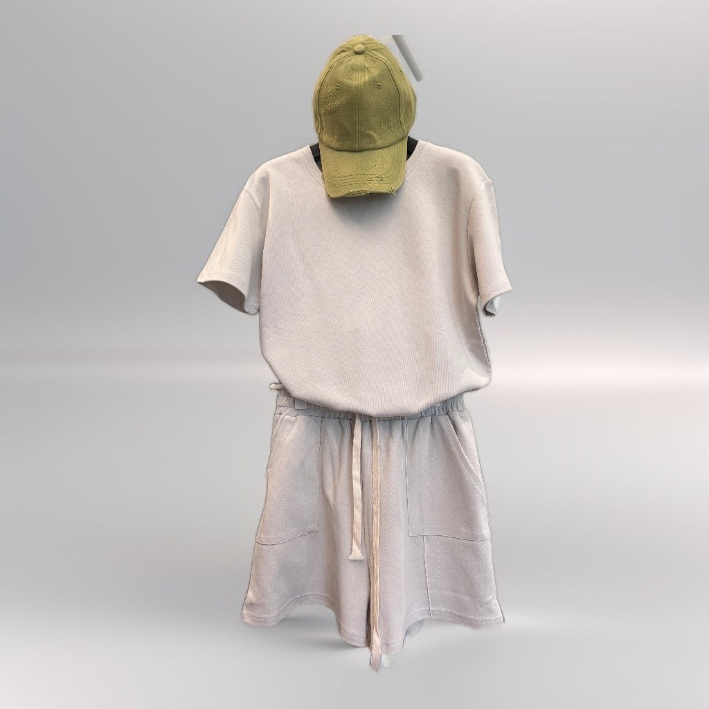 Costume T-shirt - Gris Beige