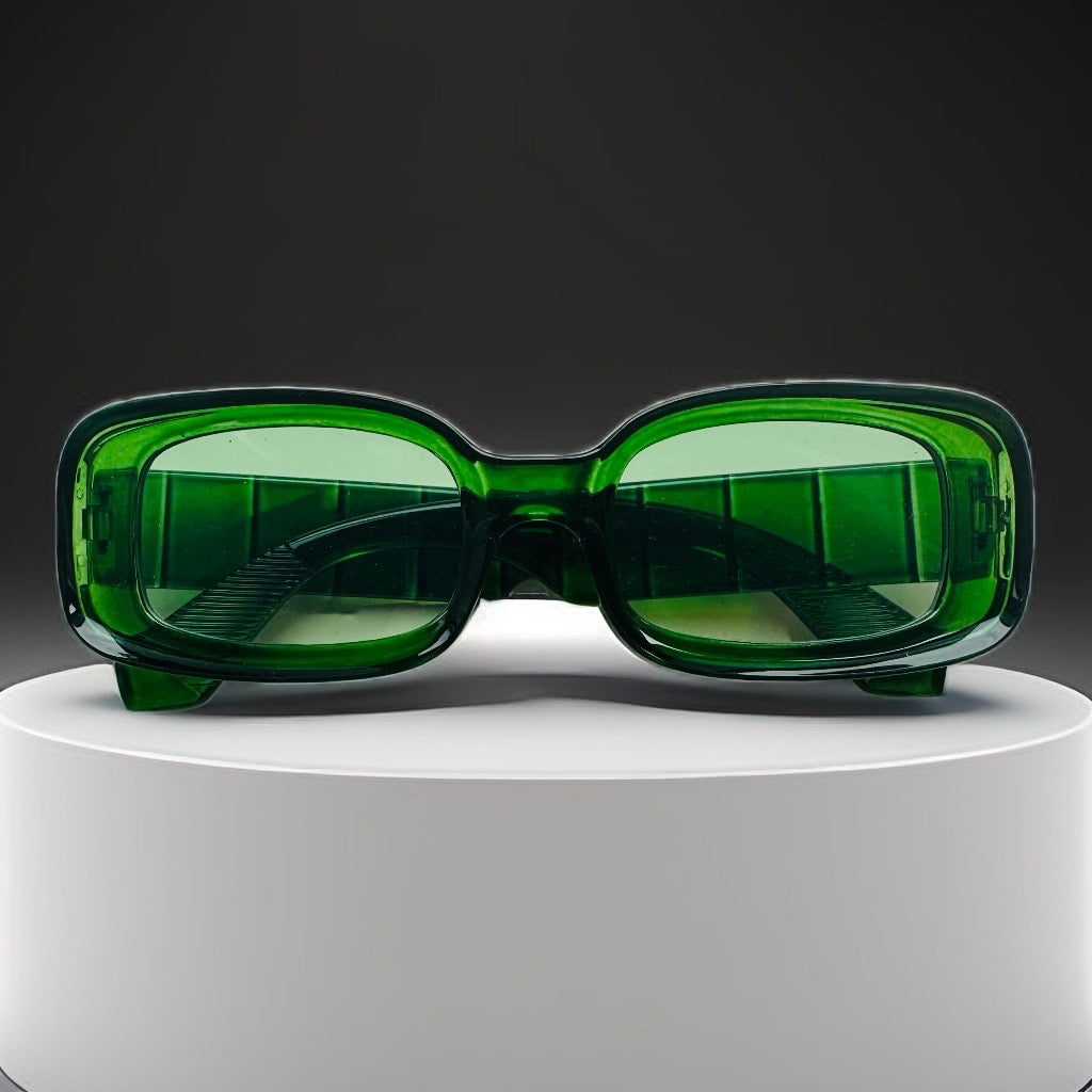 Tiffix Style 1 Sunglasses- Transparent Green Unisex