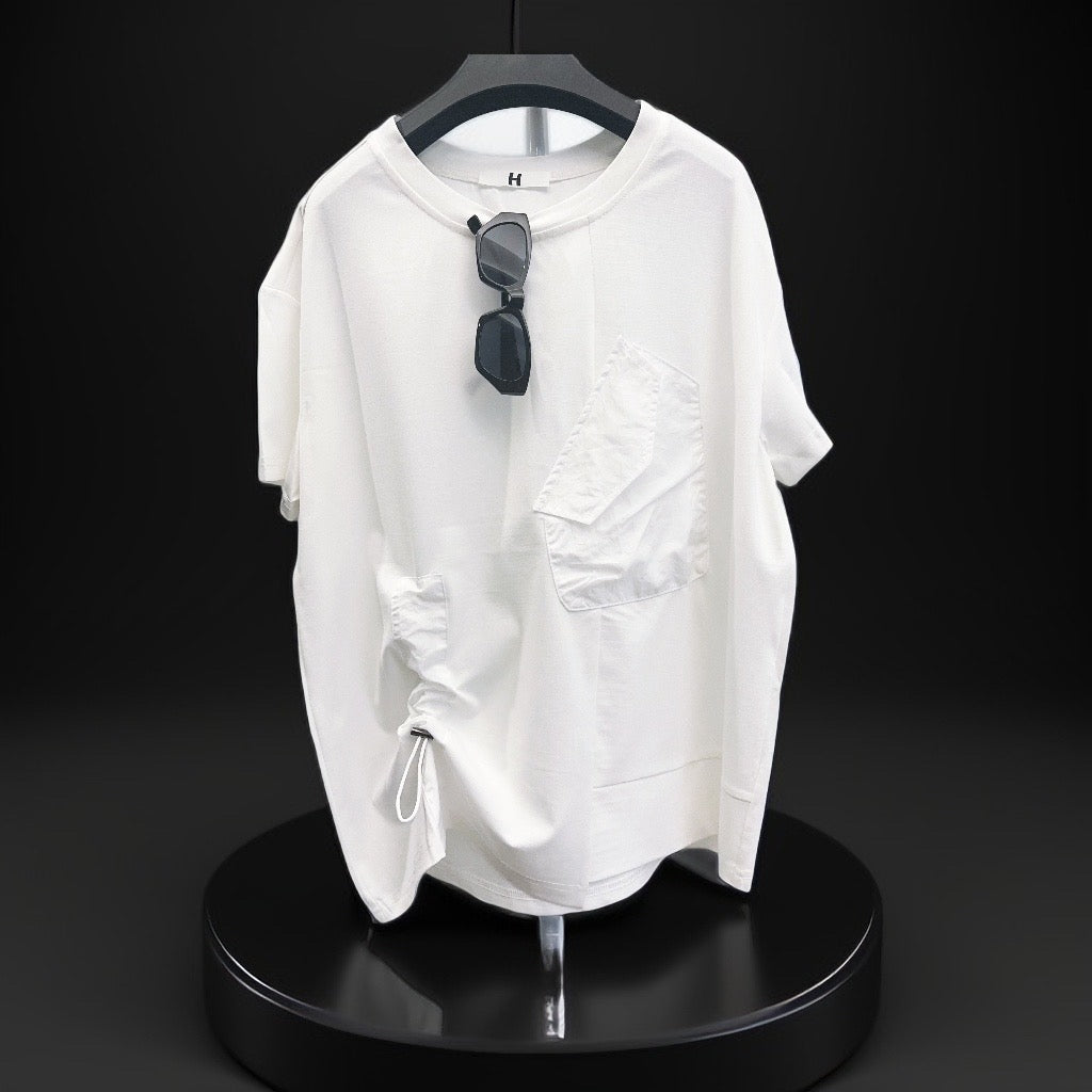 Pocket T-shirt- White