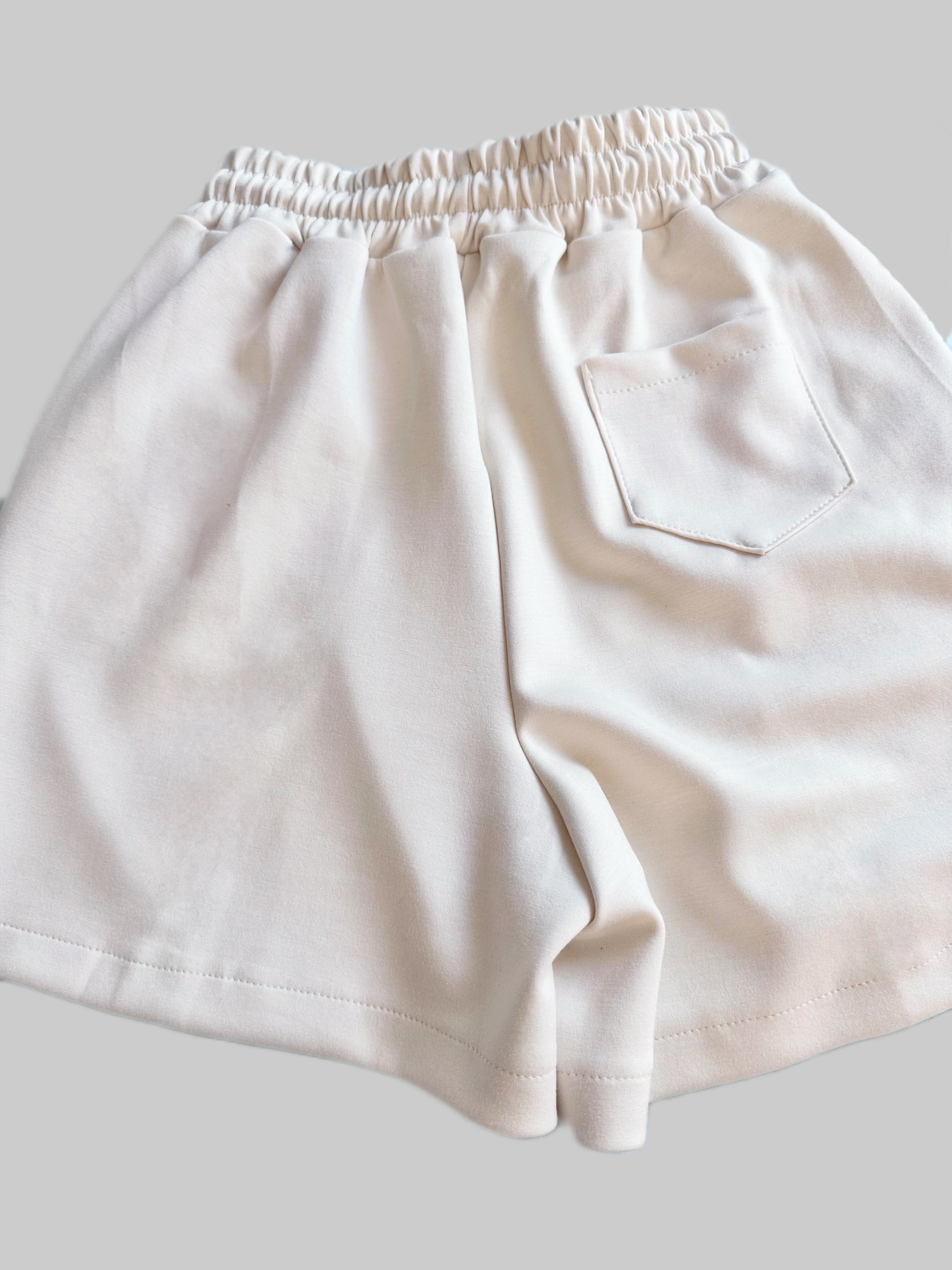 Sports Shorts- Beige