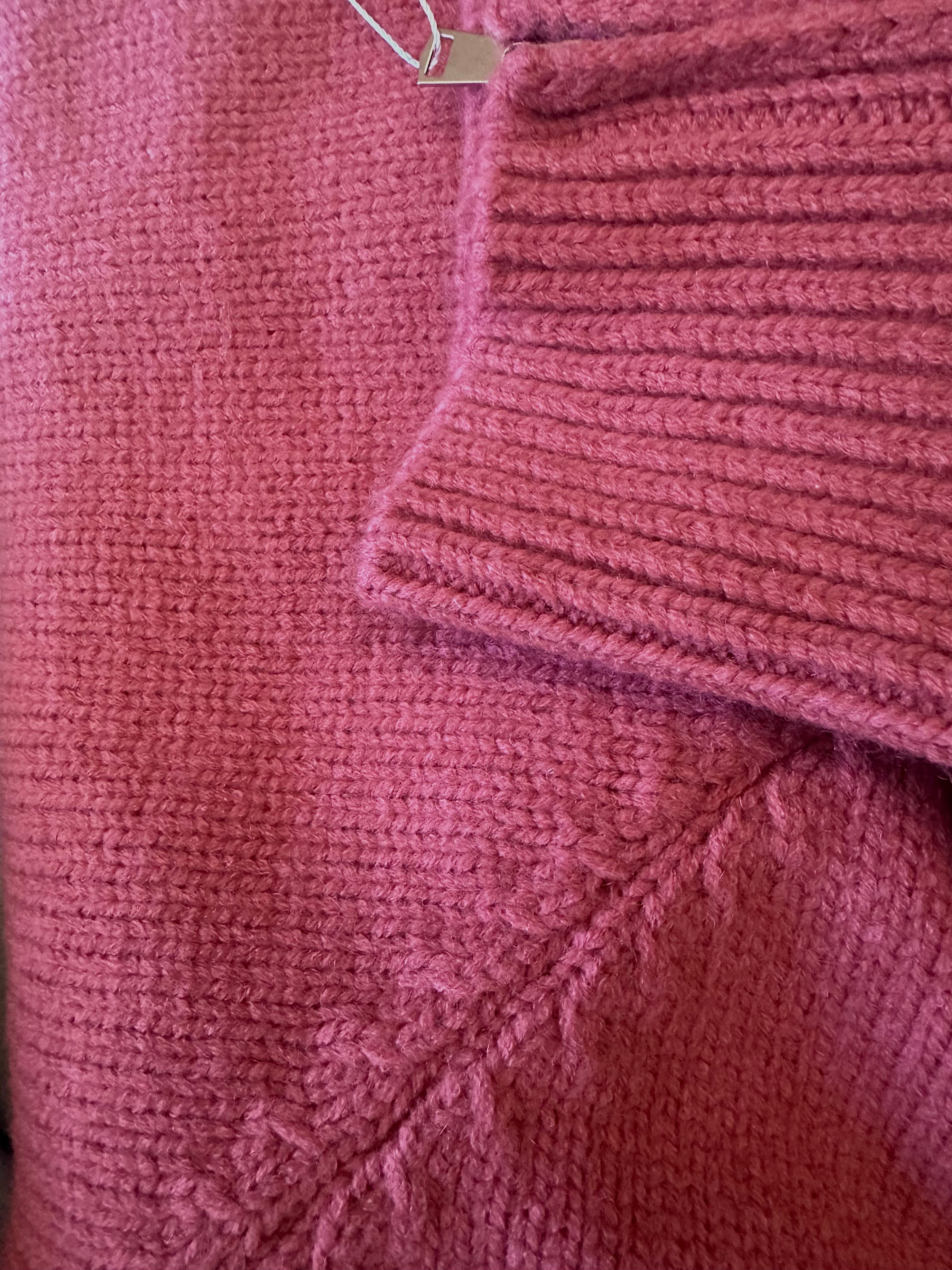 Wool Pullover- Pink