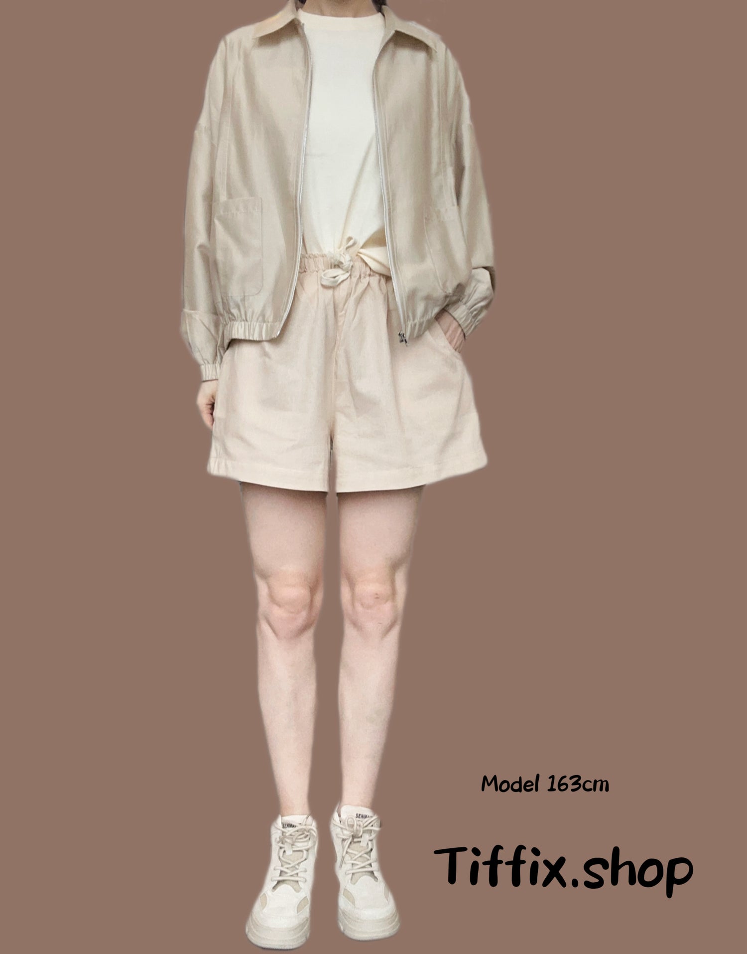 Thin Jacket- Pearl Grey