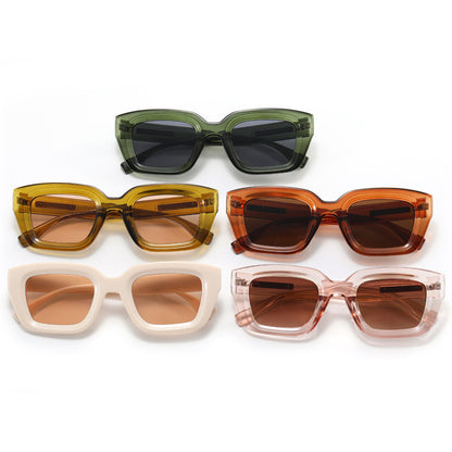 Tiffix Style 24 UV 400 Sunglasses- Transparent Brown Unisex