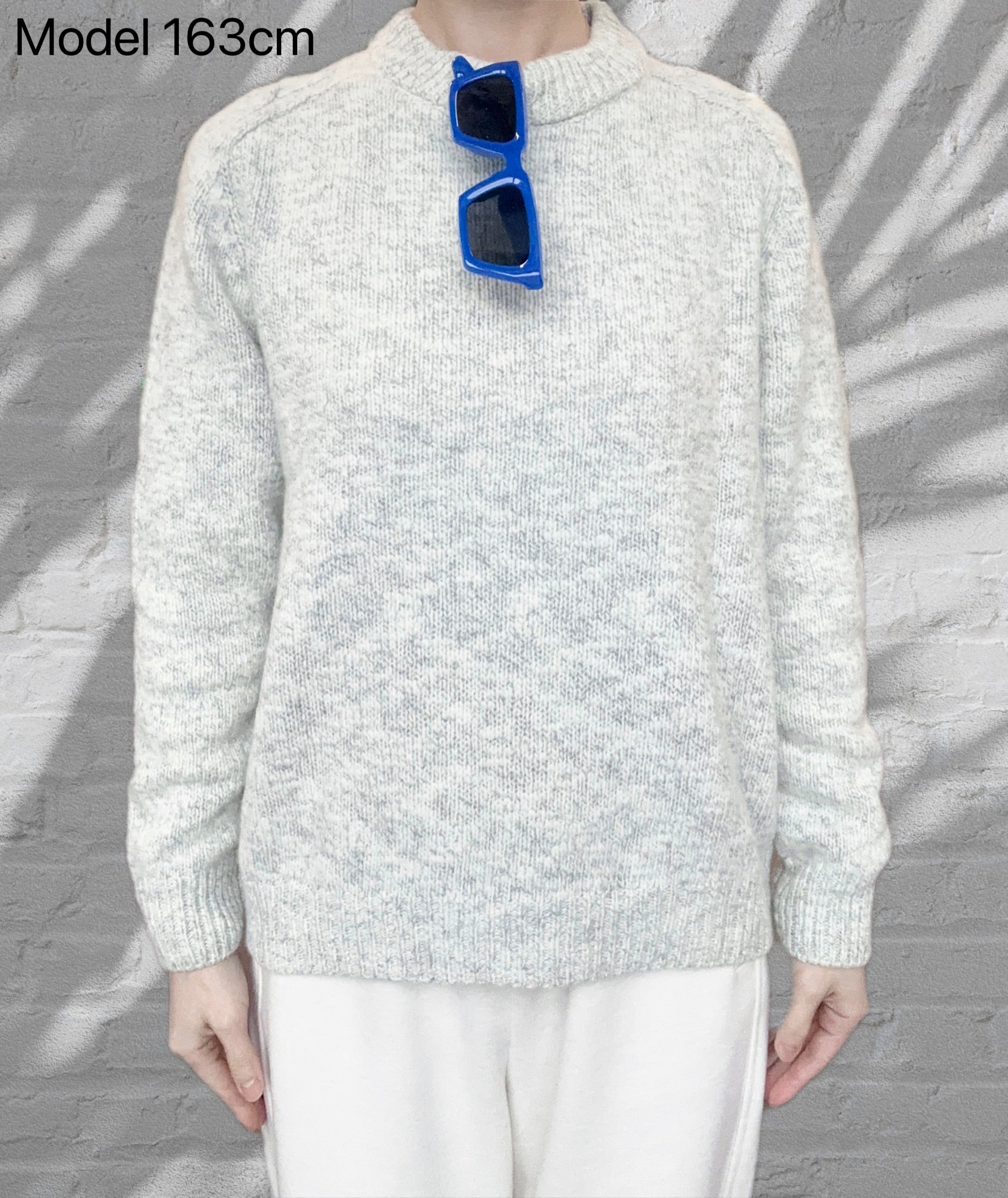 Wool Sweater- Light Gray