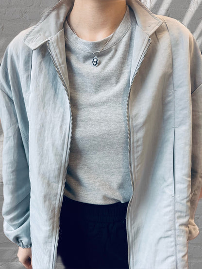 Jacket- Grey Blue