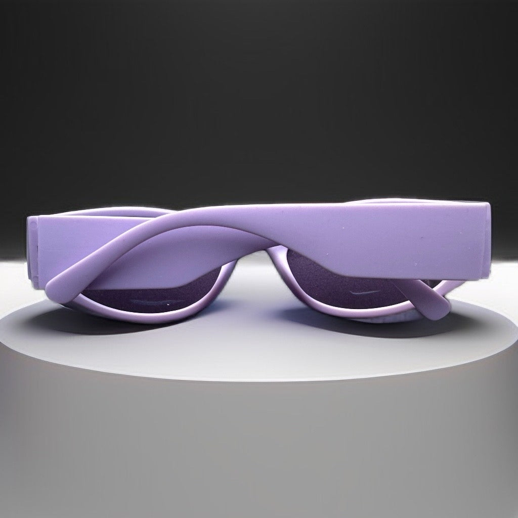 Tiffix Style 18 Sunglasses- Transparent Purple