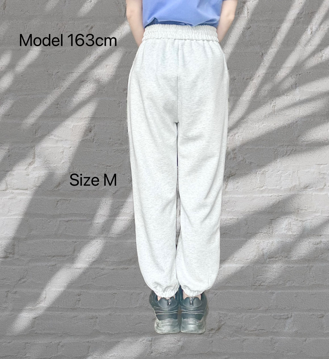 Sport Pants- White Grey