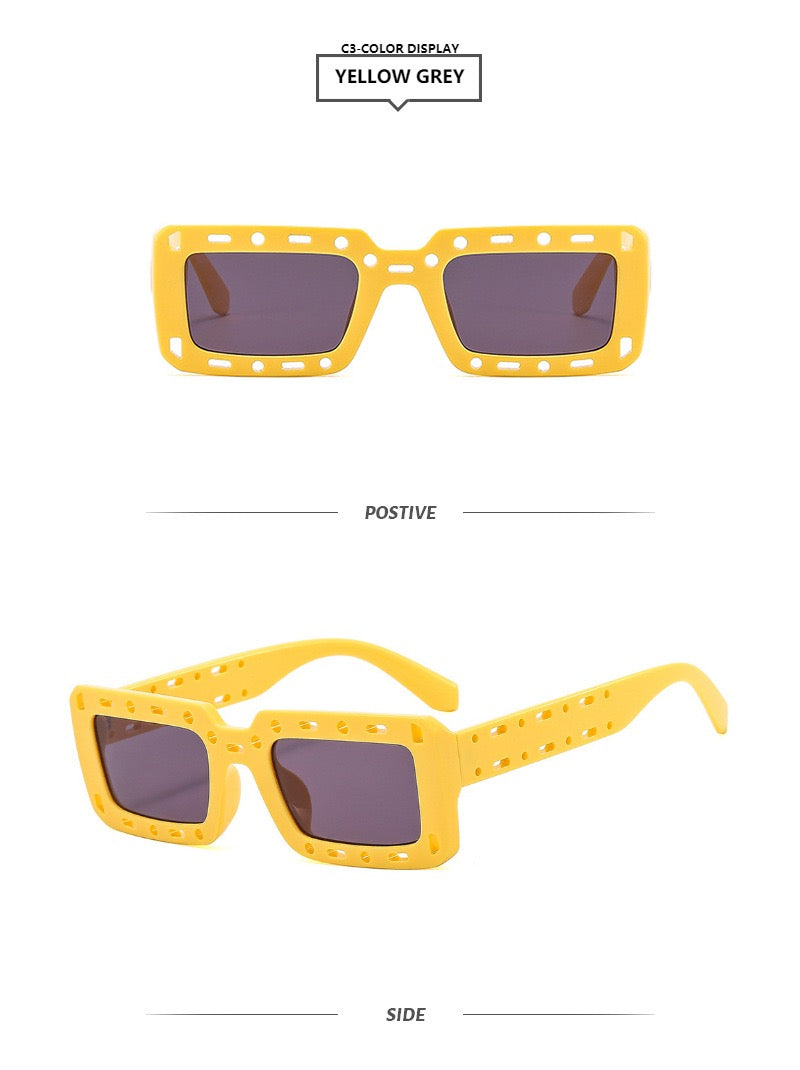 Tiffix Style 35 Sunglasses- Yellow UV400 Unisex