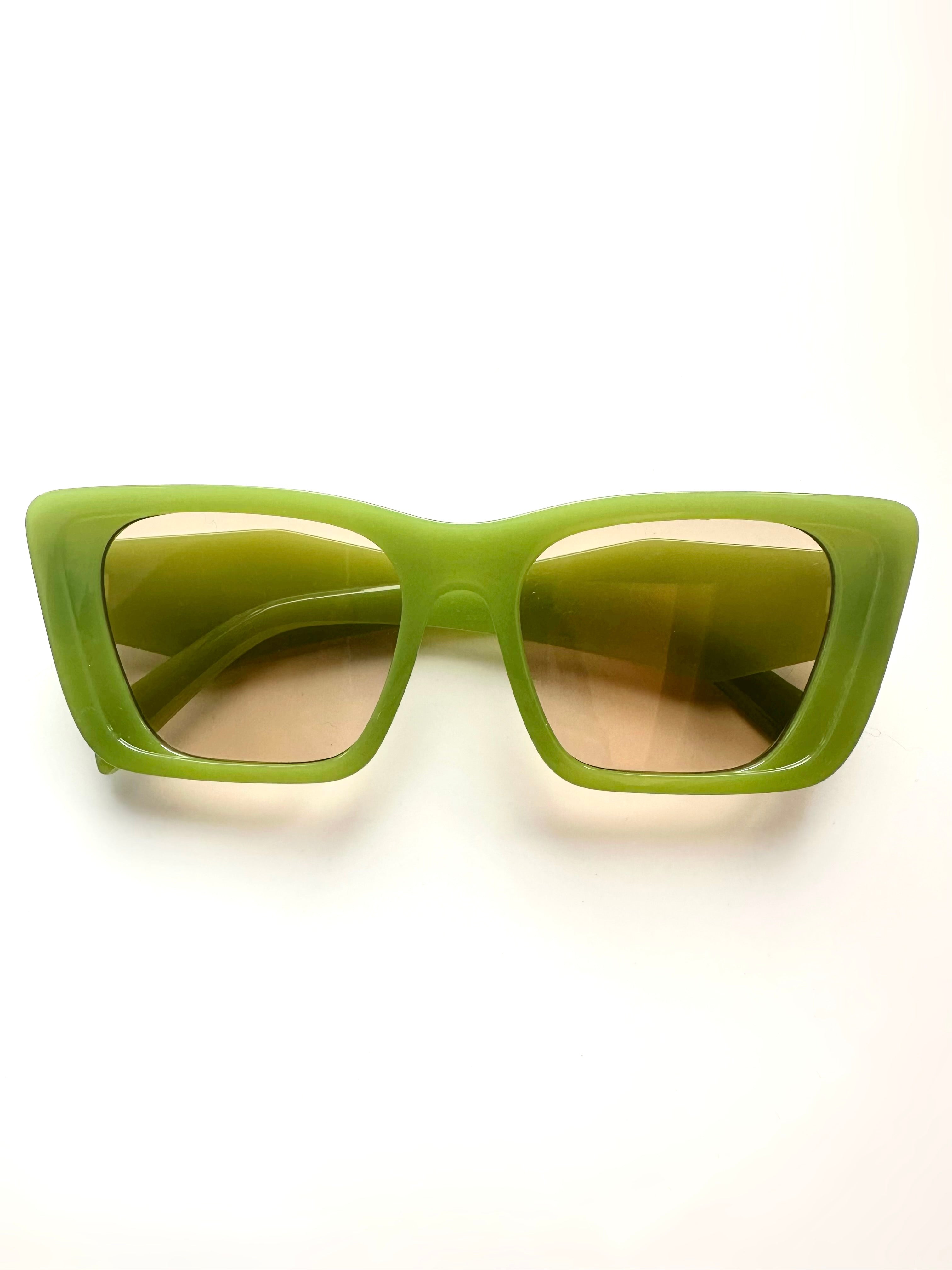 Tiffix Style 11 Sunglasses- Avocado Green Unisex