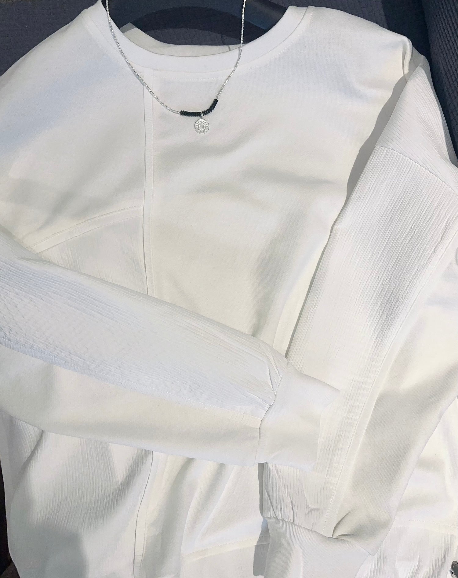 Maglione sottile: bianco