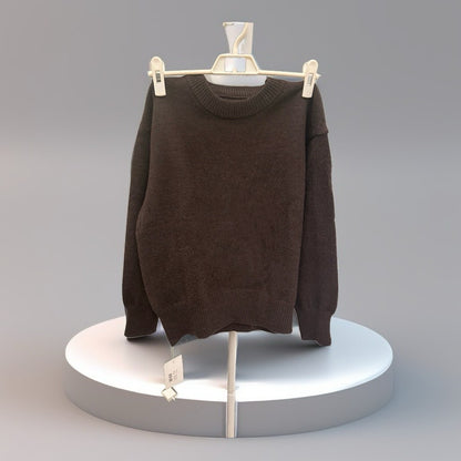 Maglione: marrone scuro