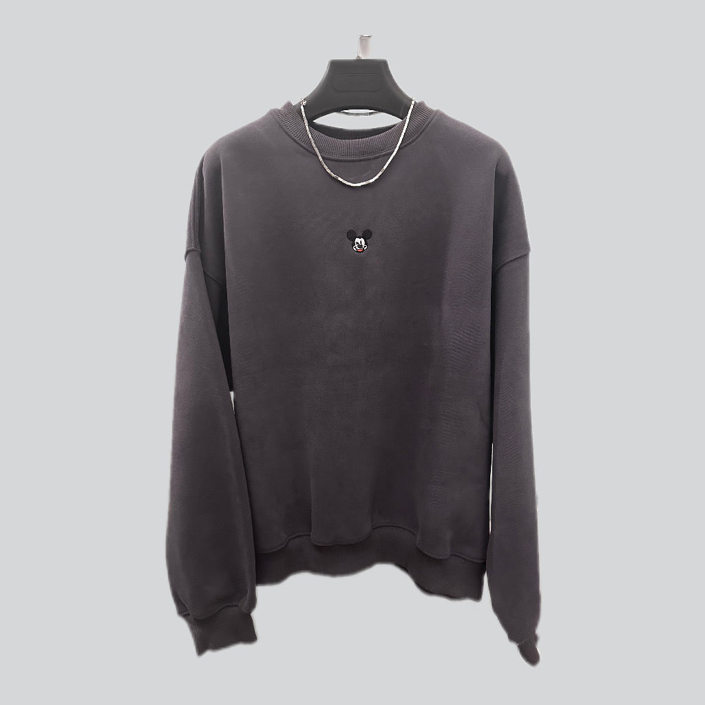 Dark Grey Mickey Mouse Sweater